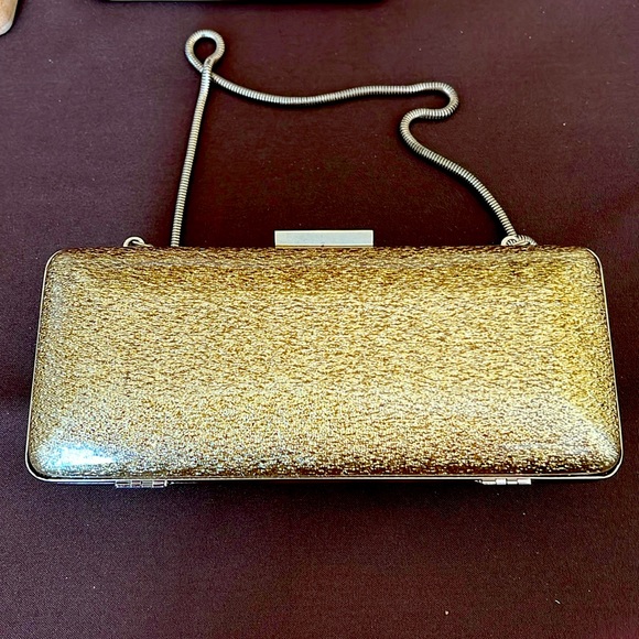 Reiss Handbags - Reiss Gold Clutch